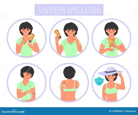 Sunscreen application