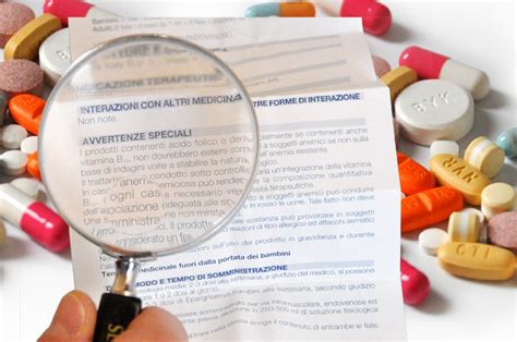 Foglietto illustrativo di un antistaminico