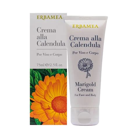 Composizione Crema alla Calendula Erbamea