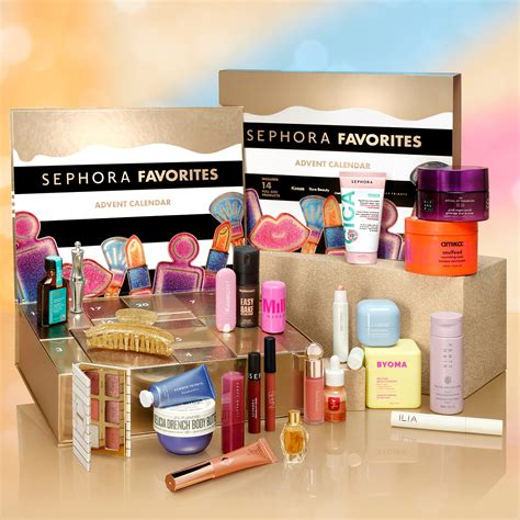 Sephora Calendario dell'Avvento Premium con prodotti visibili