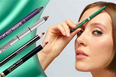 Diverse texture di matite per occhi