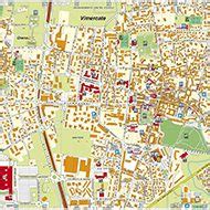 mappa di Vimercate con evidenziati centri medici