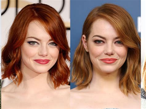 Attrici con capelli scuri e biondi a confronto