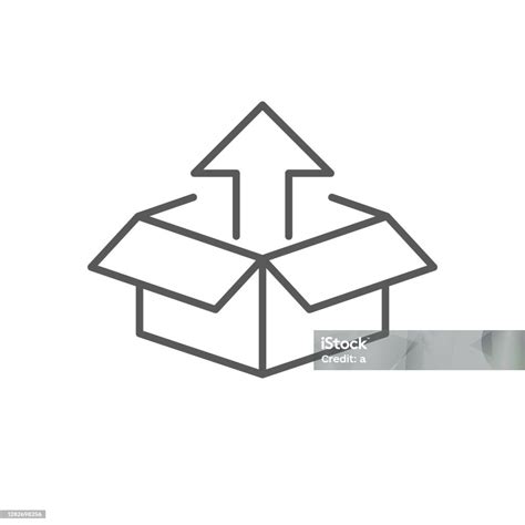 Icona di un pacco in consegna