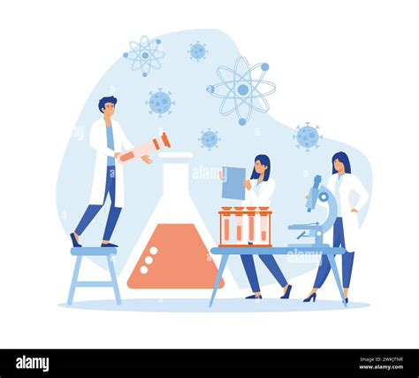Laboratorio di ricerca La Roche-Posay con scienziati al lavoro