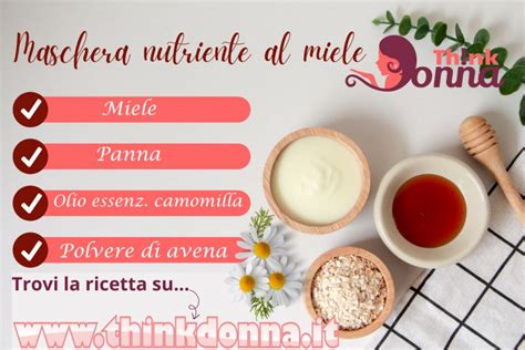 Ingredienti naturali per maschere viso: aloe, miele, camomilla