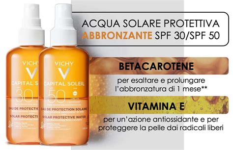 Texture cremosa di una protezione solare Vichy