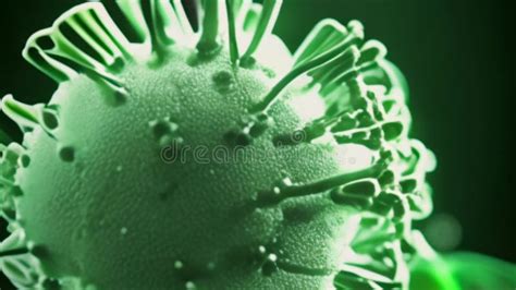 Microscopio che mostra batteri e virus