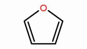 Struttura molecolare del furano