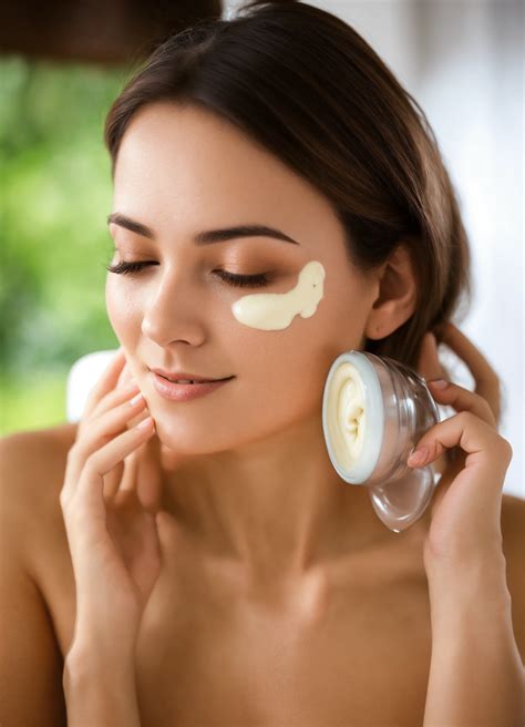 Donna che si massaggia il corpo con crema