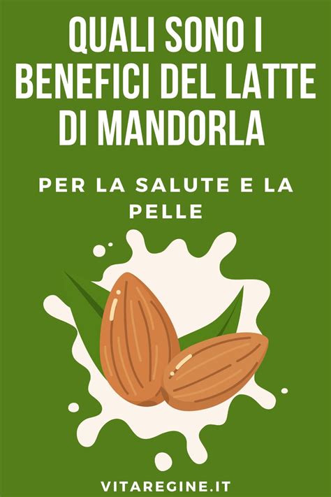 Infografica sui benefici della mandorla per la pelle