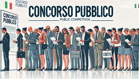 Manifesto di un concorso pubblico sanitario