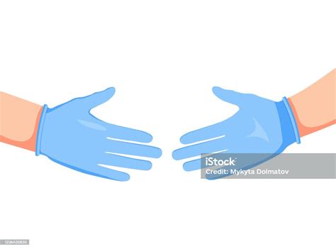 mani che indossano guanti protettivi