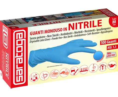 confezione di guanti Logex Guanti Monouso Nitrile