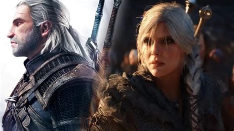 Geralt di Rivia che incontra Ciri bambina