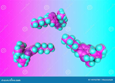 Struttura molecolare di un principio attivo vegetale