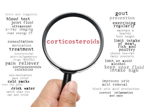 Illustrazione degli effetti collaterali cutanei dei corticosteroidi