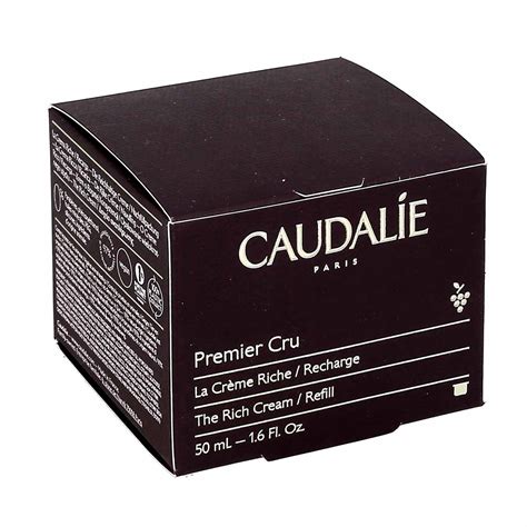Schema riassuntivo dei benefici di Caudalie Premier Cru