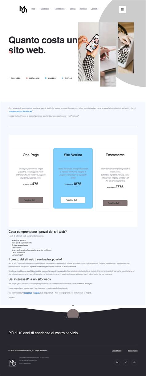 schermata di un sito di video per adulti con molti thumbnail