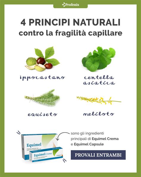 Illustrazione delle diverse manifestazioni di fragilità capillare sulla pelle