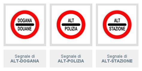 Segnale stradale che indica un controllo di polizia