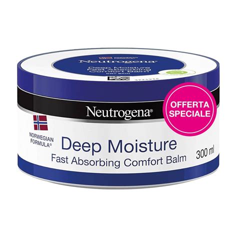 Confezione del Neutrogena Balsamo Comfort Idratazione Intensa