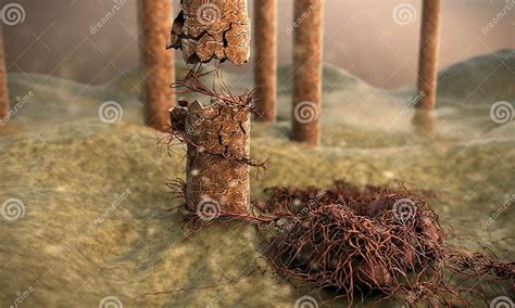 Microscopio che mostra funghi sulla pelle