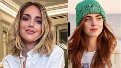 Chiara Ferragni con i suoi capelli biondi iconici