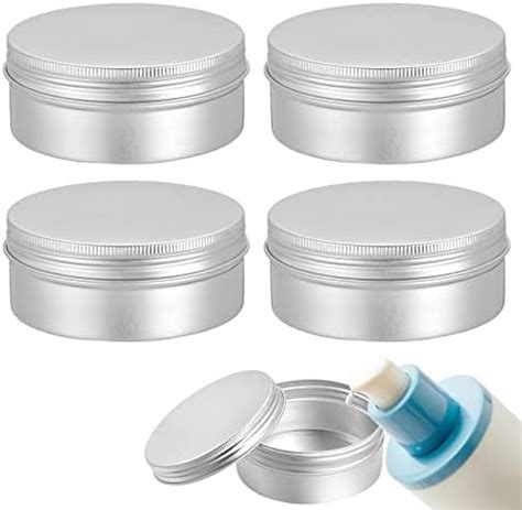 Crema solida in un contenitore di alluminio