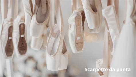 Diverse tipologie di scarpette da danza
