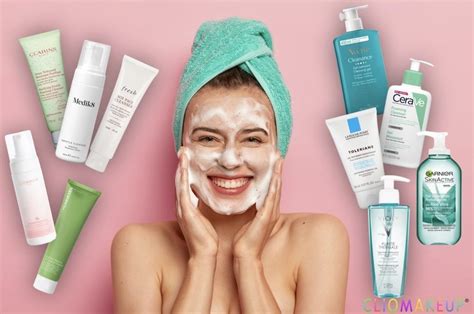 Diverse tipologie di gel detergenti per il viso