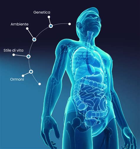 Infografica che illustra i fattori che influenzano la pelle