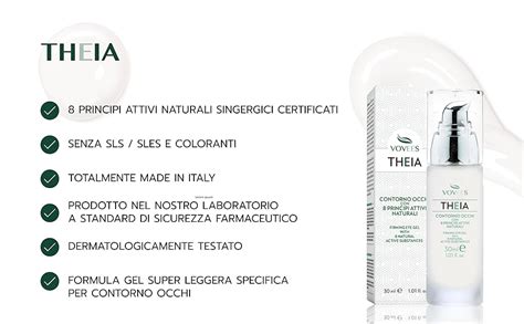 schema di funzionamento dei principi attivi per il contorno occhi