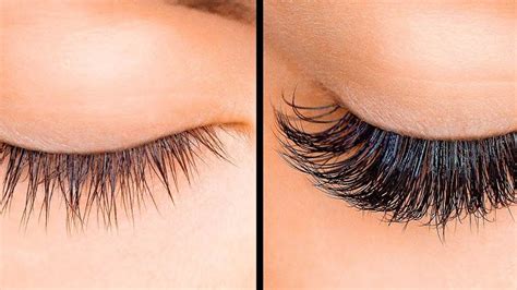 Primo piano di occhi con ciglia lunghe e folte