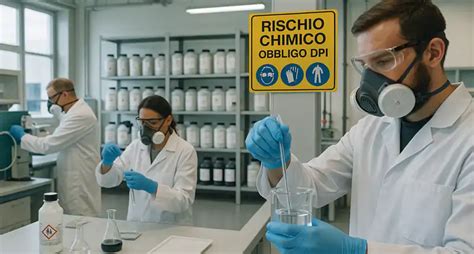 Flusso schematico per la gestione del rischio chimico in ambiente di lavoro