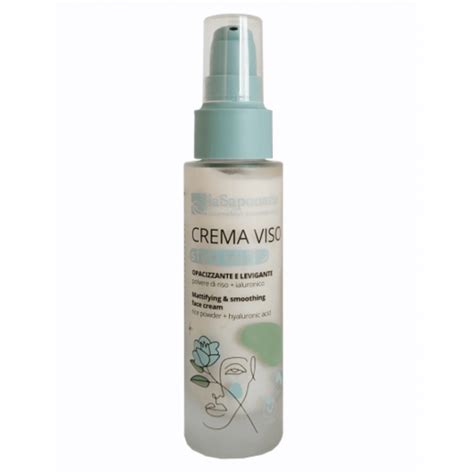 Immagine di una crema viso leggera e opacizzante