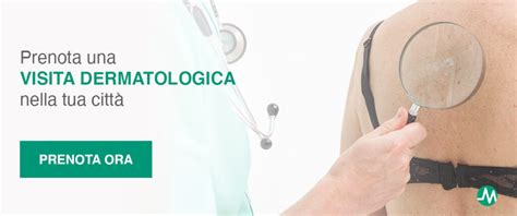 Infografica: Passaggi per prenotare una visita dermatologica online