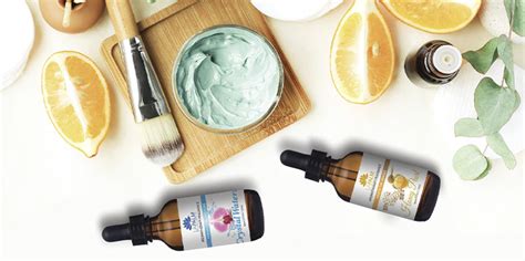 Varietà di oli e gel naturali per la cura della pelle