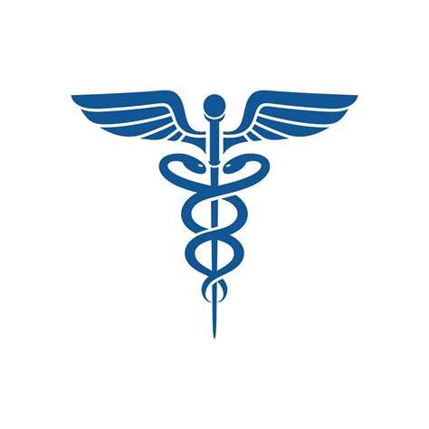 Simbolo medico con una pelle stilizzata