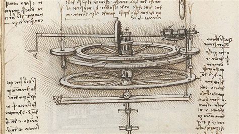Disegni tecnici di Leonardo da Vinci raffiguranti fortificazioni