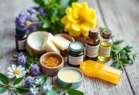 Ingredienti naturali per balsami labbra