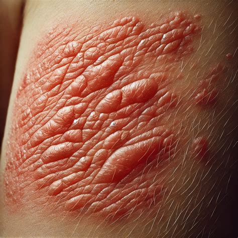 Illustrazione di diverse tipologie di dermatite