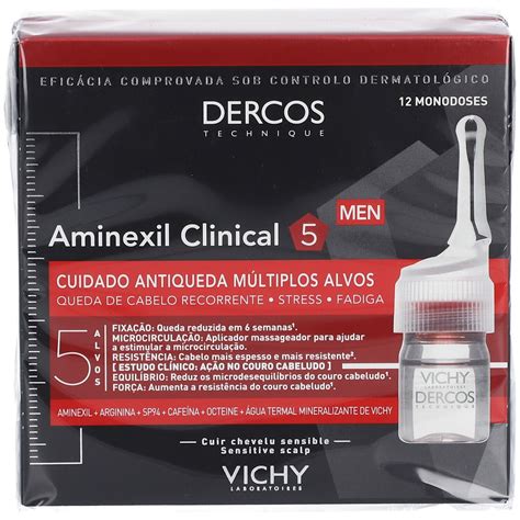 Immagine di una confezione di Vichy Dercos Aminexil Clinical 5