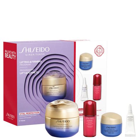 Confronto visivo tra confezioni Shiseido Essential Energy e Vital Perfection