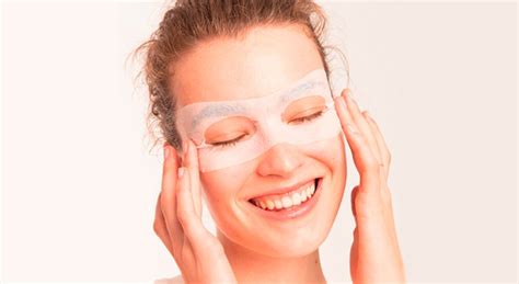 Infografica sui benefici delle maschere contorno occhi