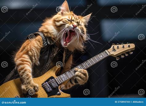 Niveo che suona la chitarra sul palco