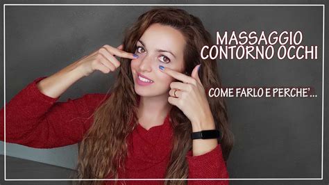 massaggio contorno occhi