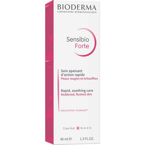 Schema degli ingredienti attivi di Bioderma Sensibio Forte
