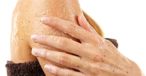 Schema di applicazione dello scrub corpo