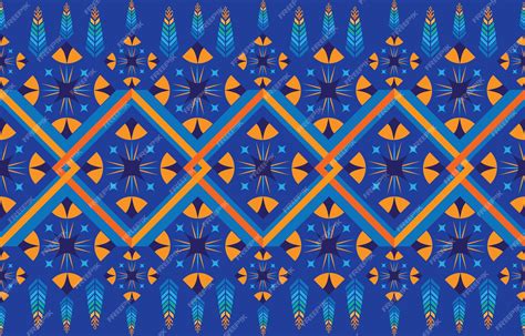 Esempi di diversi tipi di stampe e motivi etnici su abiti